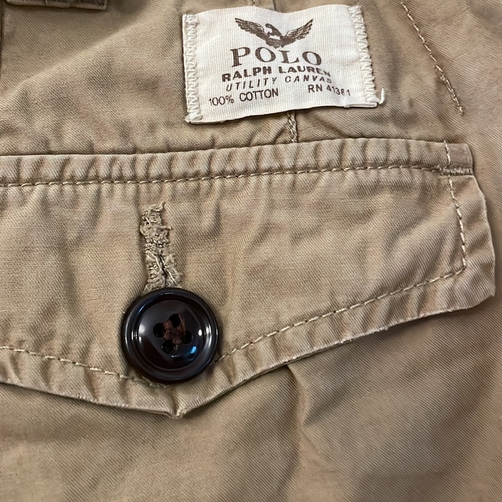 Men’s polo classic fit cargo shorts - Picture 4 of 7